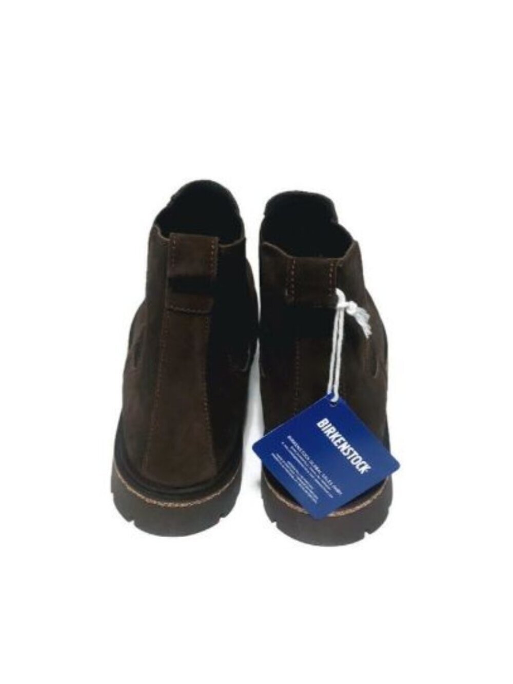 UGG Highwood Slip On Boots Womens Size 9 EU 40 Mocha Brown Suede Leather Regular - Picture 7 of 9